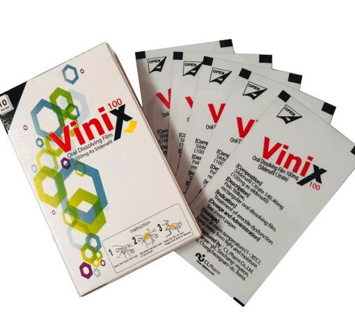 Tem ngậm hỗ trợ tăng cường sinh l&yacute; nam Vinix 100mg