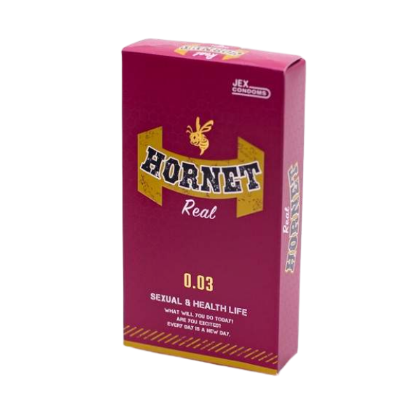 Bao Cao Su Jex Hornet Real 0.0.3 Si&ecirc;u Mỏng, Hương Bạc H&agrave;