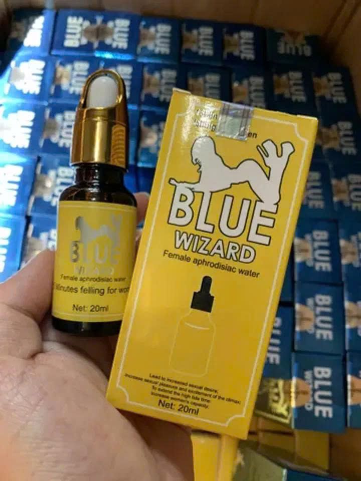Nước Tăng Ham Muốn Kh&ocirc;ng M&agrave;u Kh&ocirc;ng M&ugrave;i Cao Cấp Blue Wizard Gold