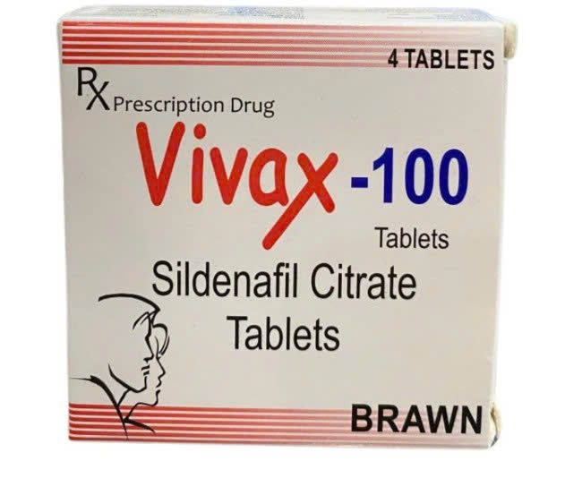Vi&ecirc;n hỗ trợ sinh lực nam giới Vivax-100 Brawn 4 vi&ecirc;n