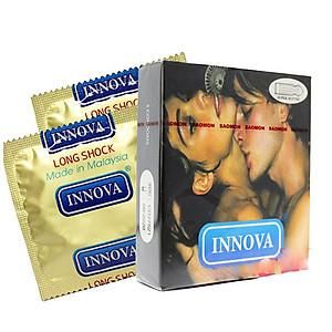 Bao Cao Su Innova Đen &ndash; K&eacute;o D&agrave;i Thời Gian