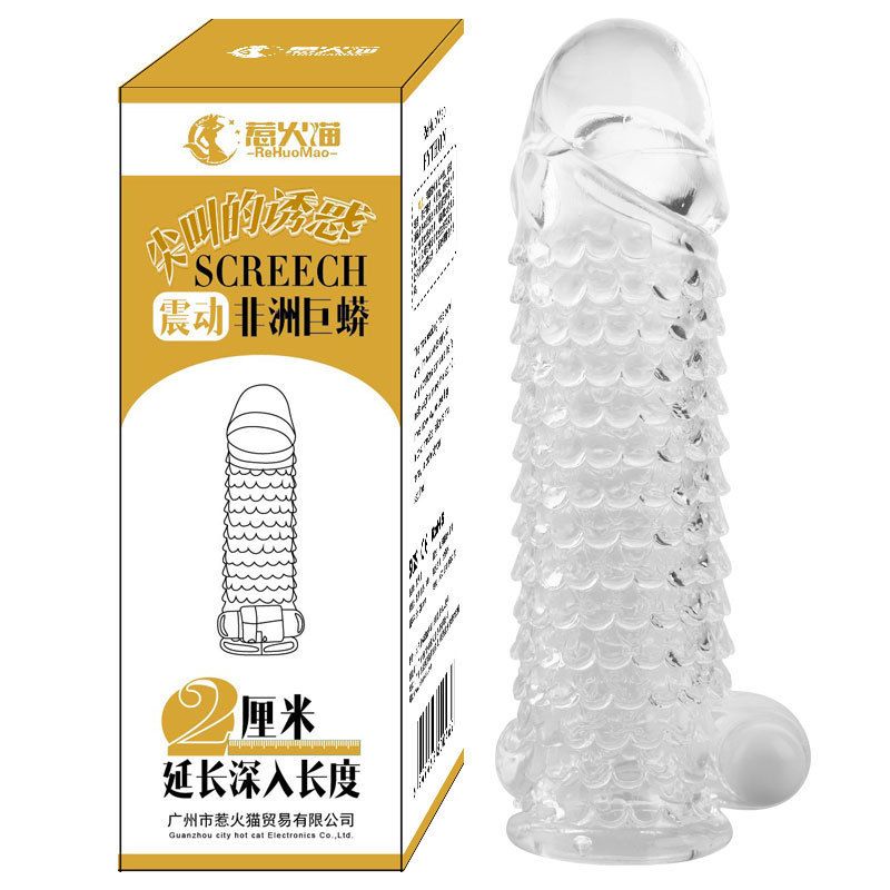Bao Cao Su Đ&ocirc;n D&ecirc;n Screech Vảy C&aacute; C&oacute; Rung Gốc