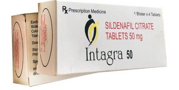 Vi&ecirc;n hỗ trợ sinh lực nam giới Intaga 50 4 vi&ecirc;n