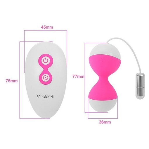 Trứng rung Nalone Miu Miu 2 đầu điều khiển từ xa