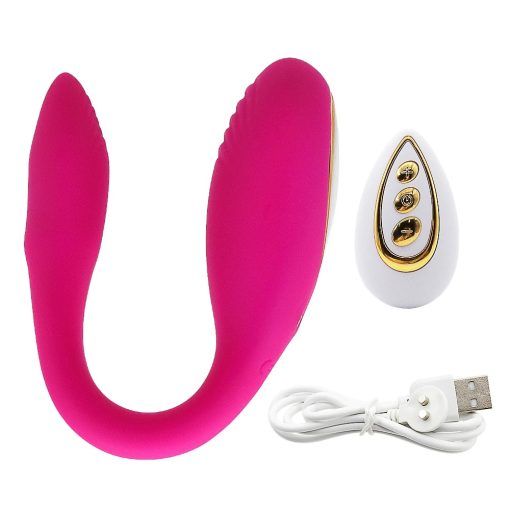 Trứng Rung T&igrave;nh Y&ecirc;u Vibration Massager Chữ U