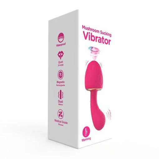 Trứng Rung Mushroom Sucking Vibrator