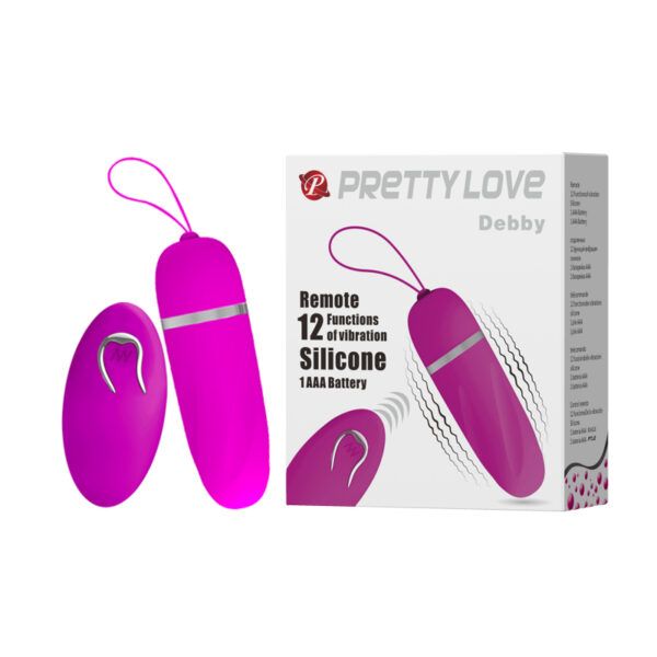 Trứng Rung Kh&ocirc;ng D&acirc;y Pretty Love Debby