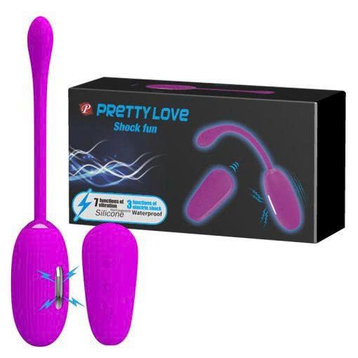 PrettyLove Shock Fun Trứng Rung T&igrave;nh Y&ecirc;u Sốc Điện
