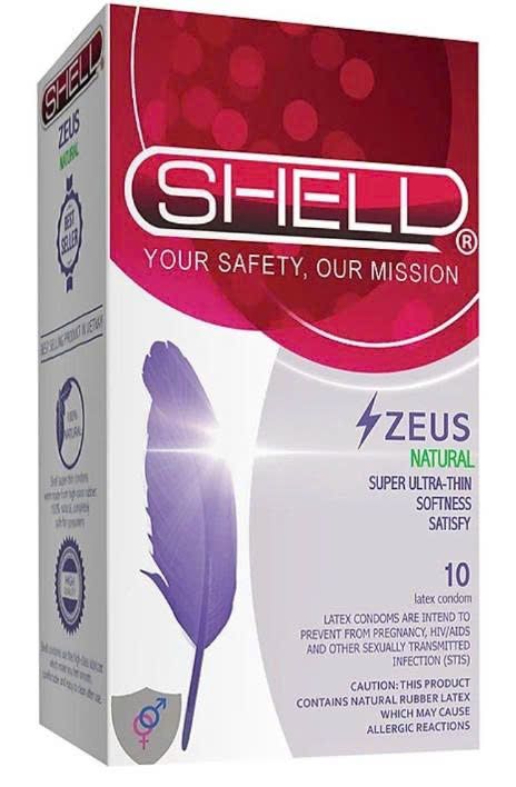 Bao cao su Shell Zeus Natural