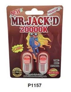 Vi&ecirc;n uống tăng cường sinh l&yacute; nam Mr. Jack'd 20000K Double