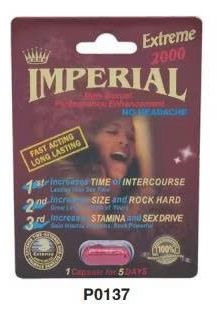 Vi&ecirc;n uống tăng cường sinh l&yacute; nam IMPERIAL Extreme 2000