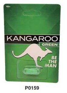Vi&ecirc;n uống tăng cường sinh l&yacute; nam Kangaroo Green Be The Man cao cấp 1 Vi&ecirc;n 7 Ng&agrave;y