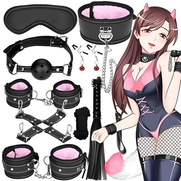 Đồ Chơi BDSM 50 Sắc Th&aacute;i 10 M&oacute;n