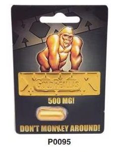 Vi&ecirc;n uống tăng cường sinh l&yacute; nam GOLD REALLAS Gorilla 500mg