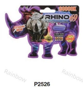 Vi&ecirc;n uống tăng cường sinh l&yacute; nam Rhino 69 60000K Extreme New