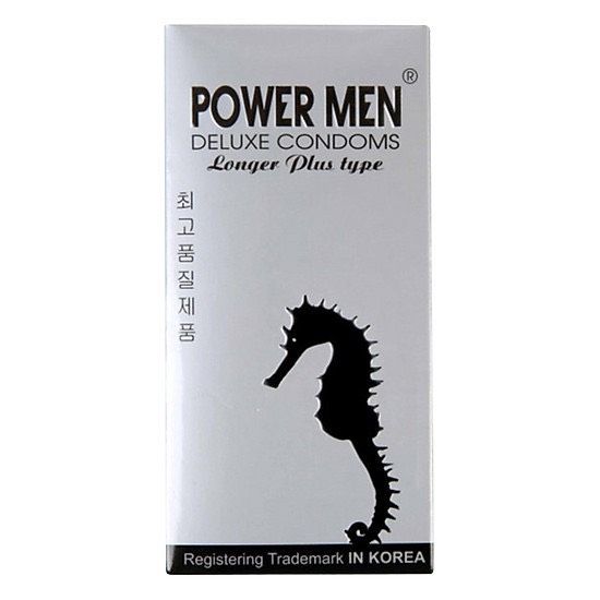 Bao Cao Su Powermen Cá Ngựa Bạc Có Gai (H12)