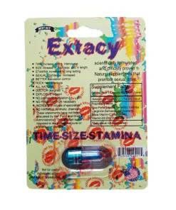 Mặt sau của vi&ecirc;n uống Extacy 50000