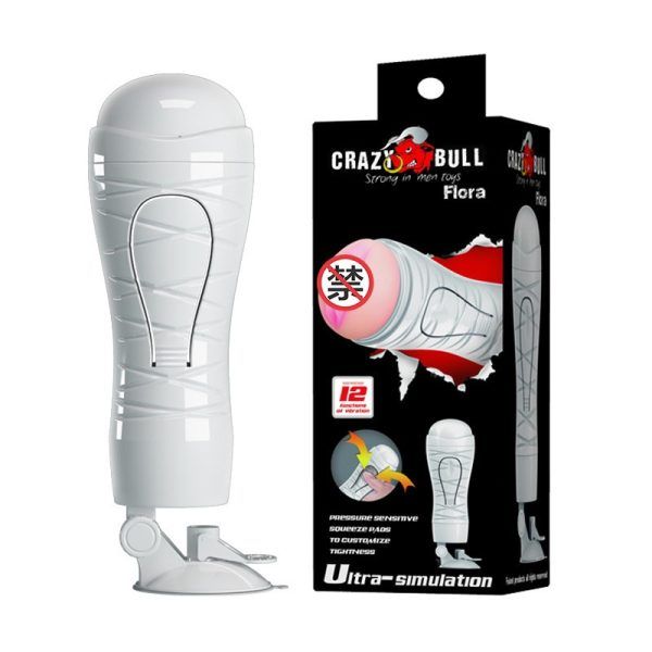 &Acirc;M ĐẠO NGỤY TRANG Đ&Egrave;N PIN CRAZY BULL FLORA CH&Iacute;NH H&Atilde;NG