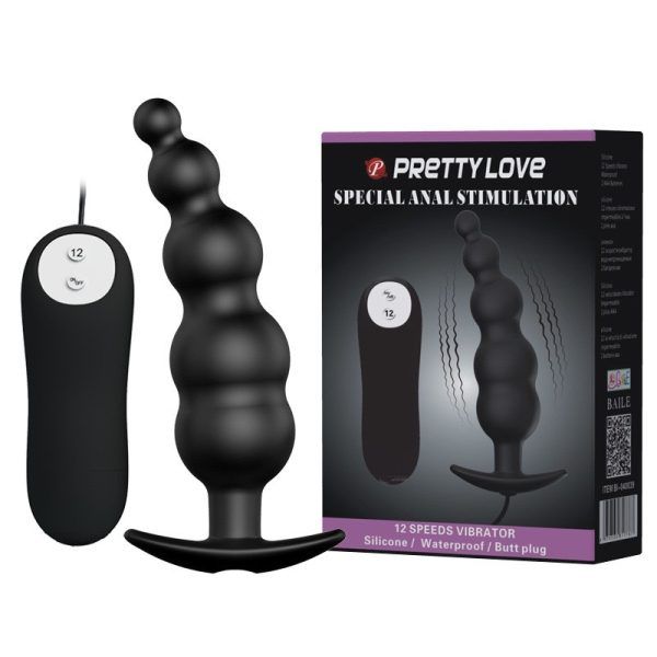 Trứng Rung Hậu M&ocirc;n K&iacute;ch Cửa Sau H&igrave;nh Chuỗi PRETTYLOVE