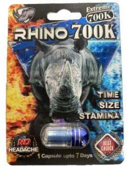 Vi&ecirc;n uống tăng cường sinh l&yacute; nam Rhino 700000mg Vip Extreme cao cấp