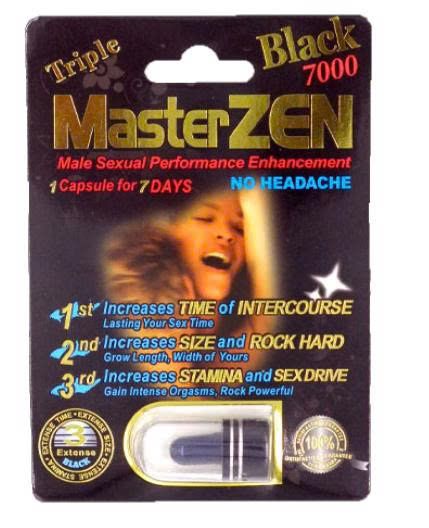 Vi&ecirc;n uống cao cấp Master Zen Black 7000mg
