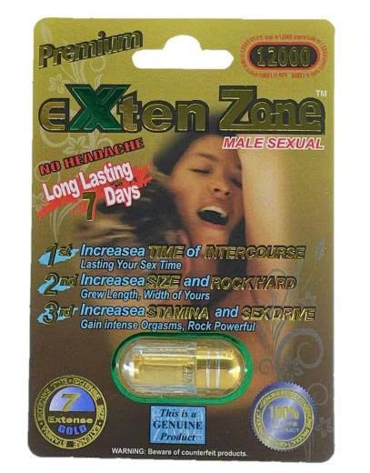 Vi&ecirc;n uống tăng cường sinh l&yacute; nam Exten Zone 12000mg