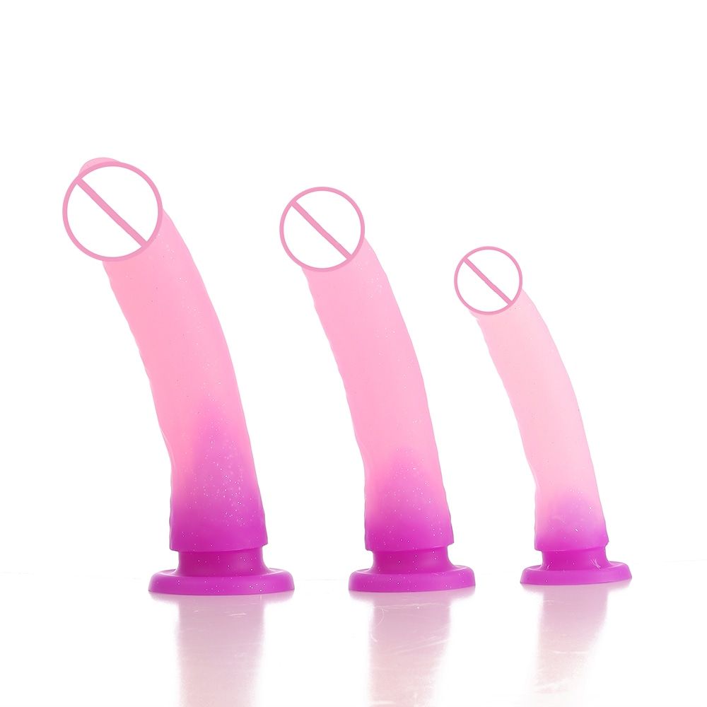 Dương vật tăng kho&aacute;i cảm cao cấp DILDO SILICON OMBRE Hồng RUNYU