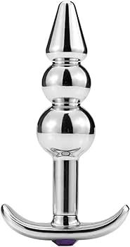 Ph&iacute;ch cắm hậu m&ocirc;n inox đ&iacute;nh đ&aacute; ph&aacute;t s&aacute;ng đầu nhọn 3 nấc cao cấp
