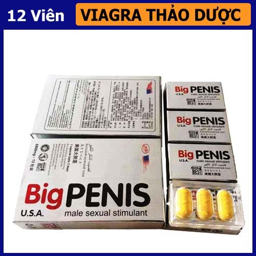 Vi&ecirc;n hỗ trợ k&eacute;o d&agrave;i v&agrave; cường dương nam Big Penis 6800mg