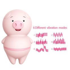 Lưỡi rung t&igrave;nh y&ecirc;u h&igrave;nh con heo massage điểm G gi&aacute; rẻ