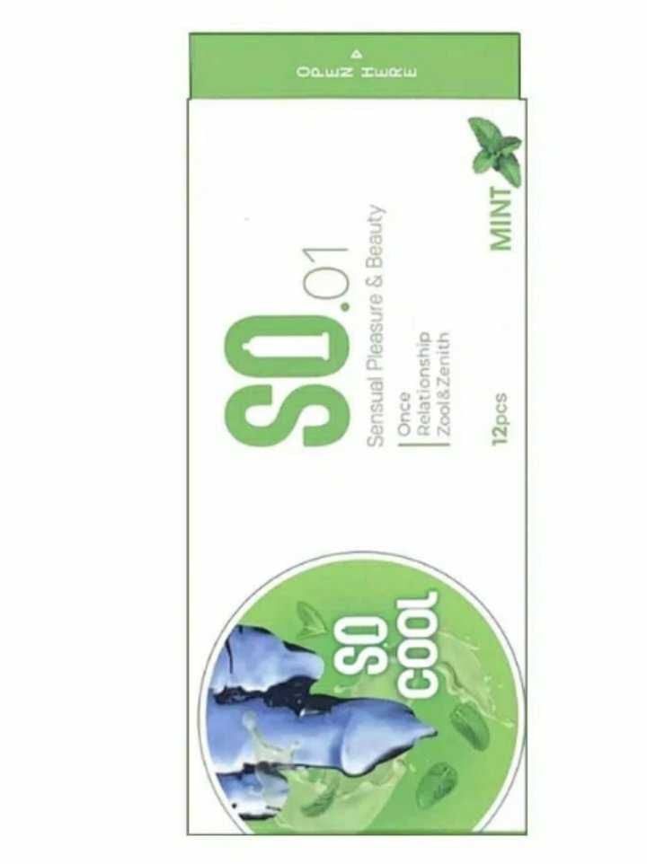Bao Cao Su S0.01 Cool - Hộp 12 C&aacute;i
