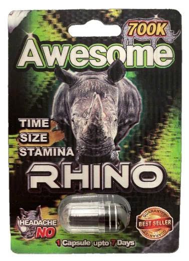 Vi&ecirc;n uống Awesome Rhino 700K