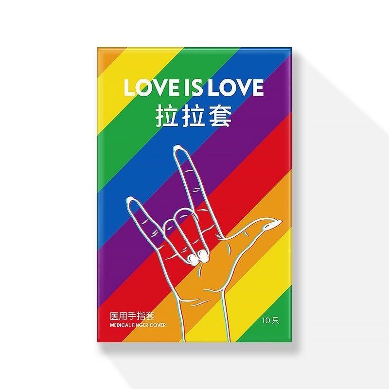 Bao Cao Su Ng&oacute;n tay - Finger Condom - Love is love