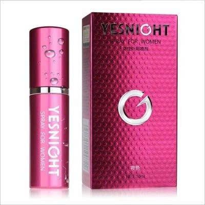 Chai Xịt Tăng Kho&aacute;i Cảm & Vệ Sinh V&ugrave;ng K&iacute;n D&agrave;nh Cho Nữ Giới Yesnight 10ml