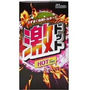 Bao cao su Jex Hot Type &ndash; Hộp 8 c&aacute;i