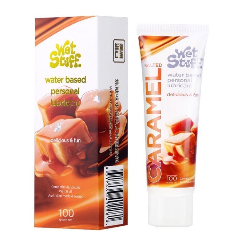 Gel L&agrave;m t&igrave;nh Wet Stuff Caramel 100g