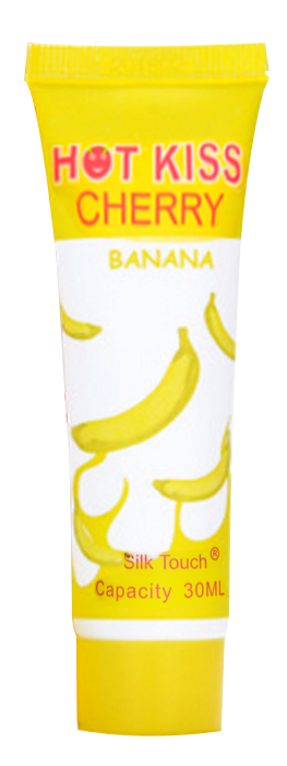 Gel tạo trơn si&ecirc;u mượt l&acirc;u kh&ocirc; cấp ẩm Hot Kiss Banana