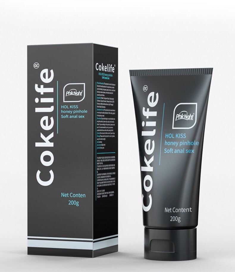 Gel tạo trơn si&ecirc;u mượt l&acirc;u kh&ocirc; Cokelife Black - 200ml