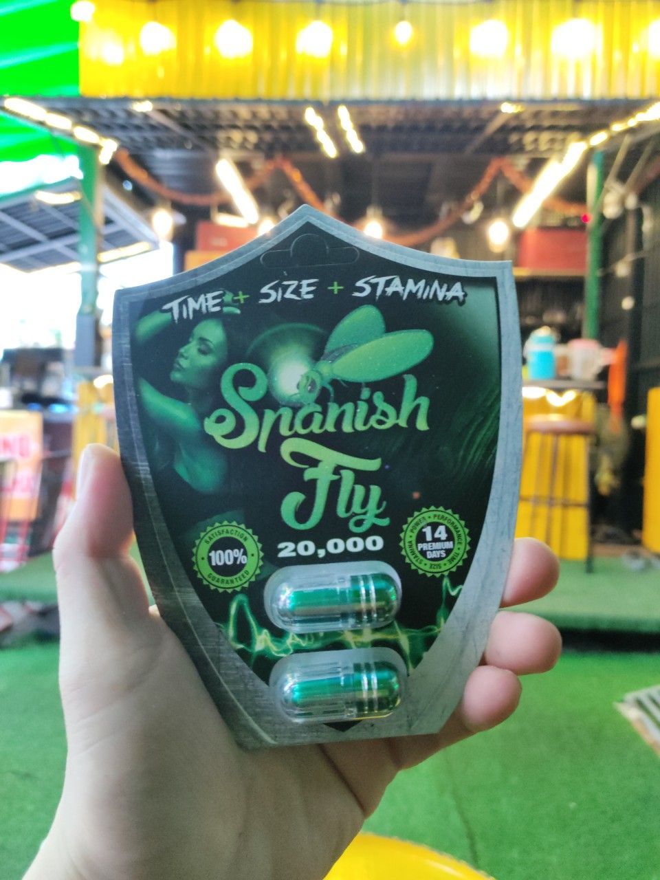 Vi&ecirc;n uống tăng cường sinh lực v&agrave; k&eacute;o d&agrave;i d&agrave;nh cho nam Tăng k&iacute;ch Th&iacute;ch Spanish Fly - Vĩ 1 Vi&ecirc;n