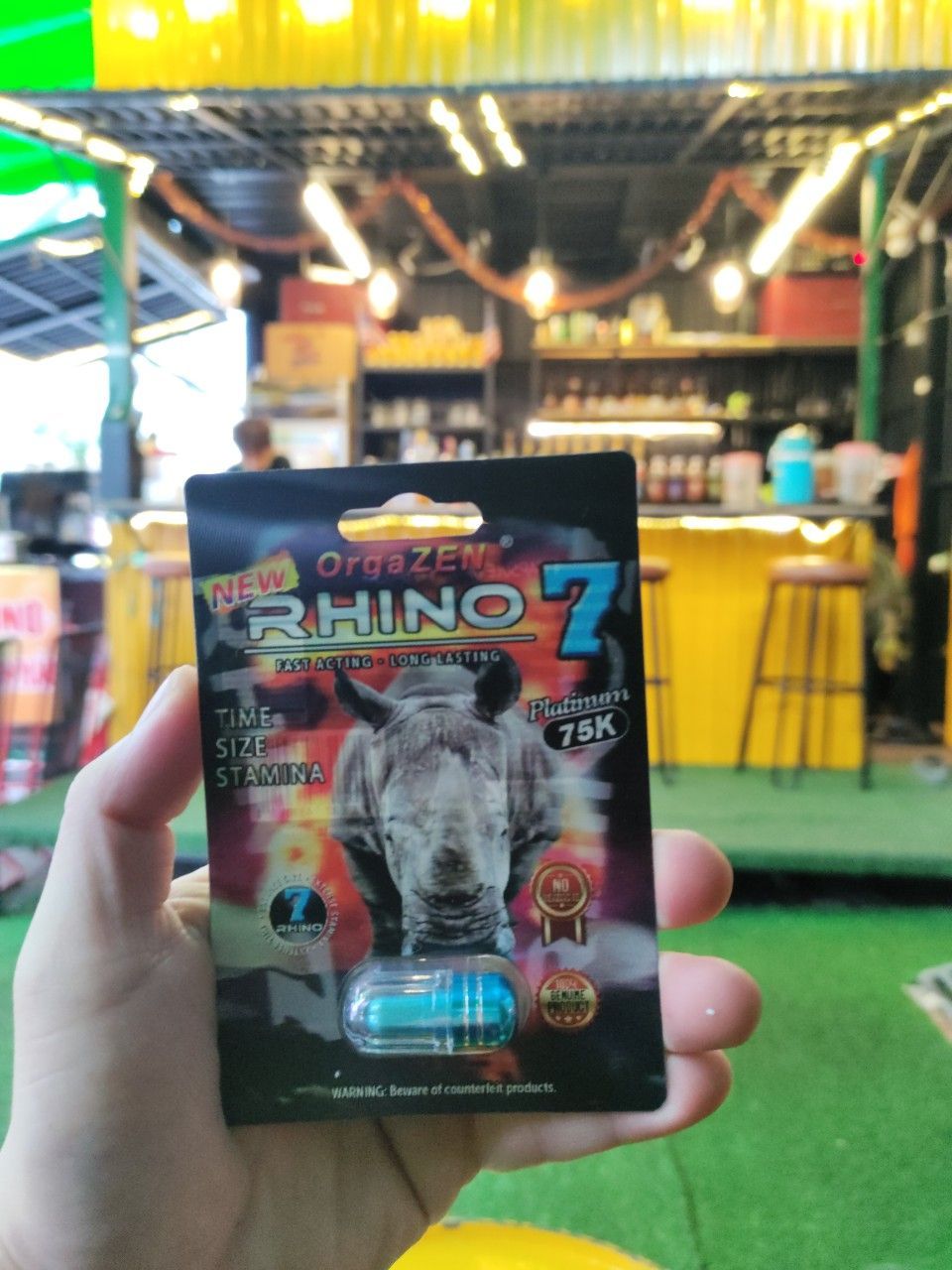 Vi&ecirc;n uống tăng cường sinh lực Rhino 7