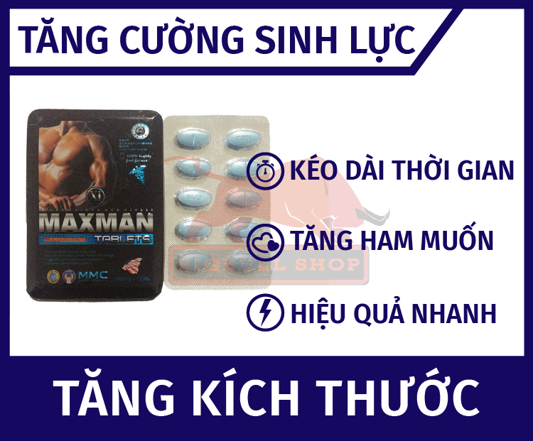 Vi&ecirc;n uống MAXMAN