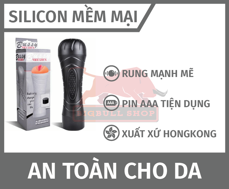 Đ&egrave;n Pin Bussy Tự Sướng Nam Giới