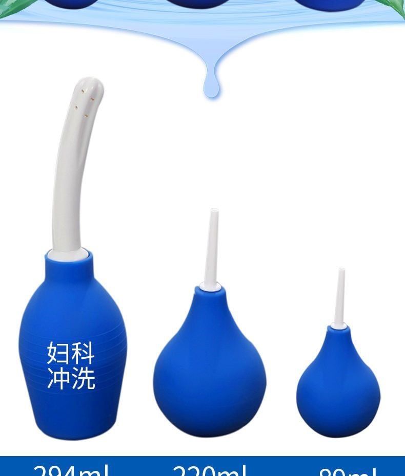 Dụng Cụ Thụt Rửa Hậu M&ocirc;n, V&ugrave;ng K&iacute;n - M&agrave;u Xanh 3