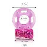 Nhẫn Rung T&igrave;nh Y&ecirc;u Silicone Mềm Si&ecirc;u Co D&atilde;n