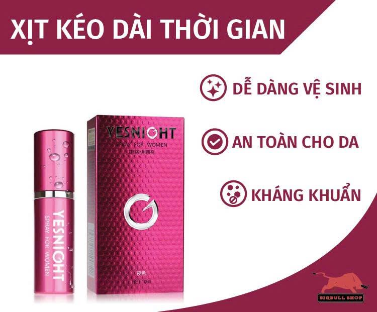 Chai xịt Yesnight
