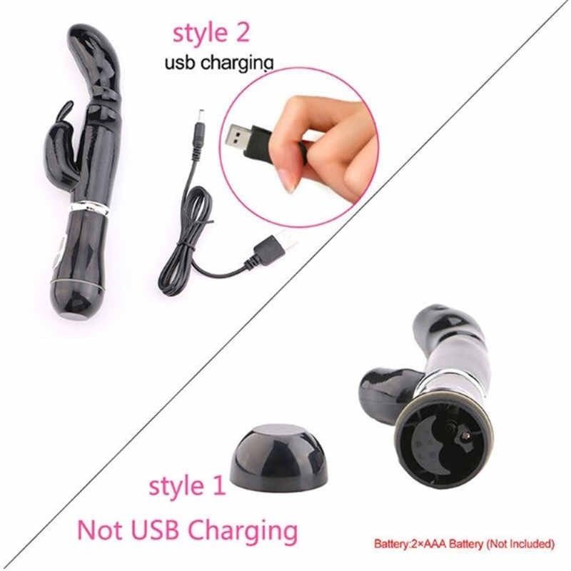 C&acirc;y Massage c&oacute; nh&aacute;nh Tai thỏ - Vibrator G - Spot
