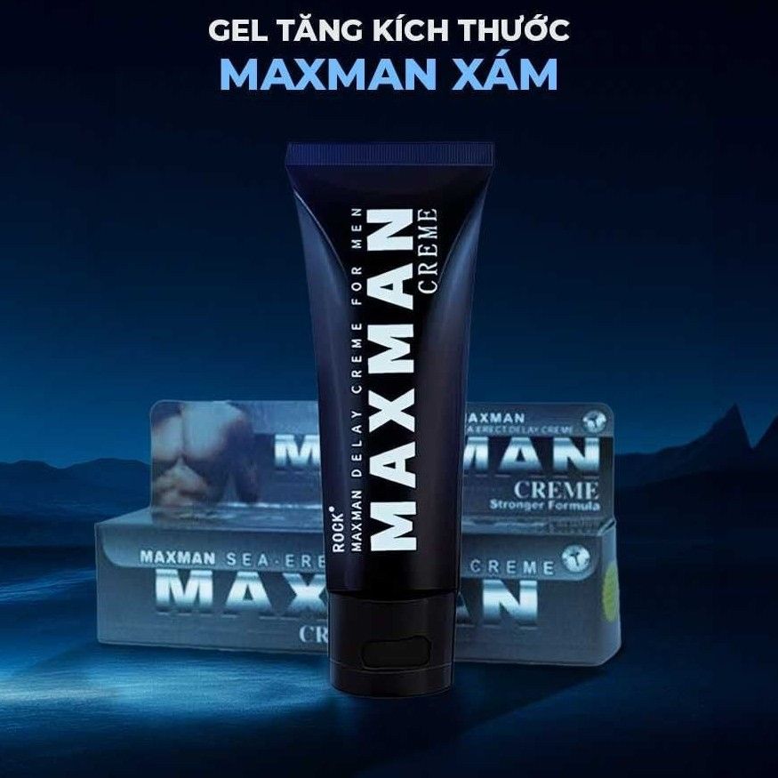 Gel Maxman X&aacute;m