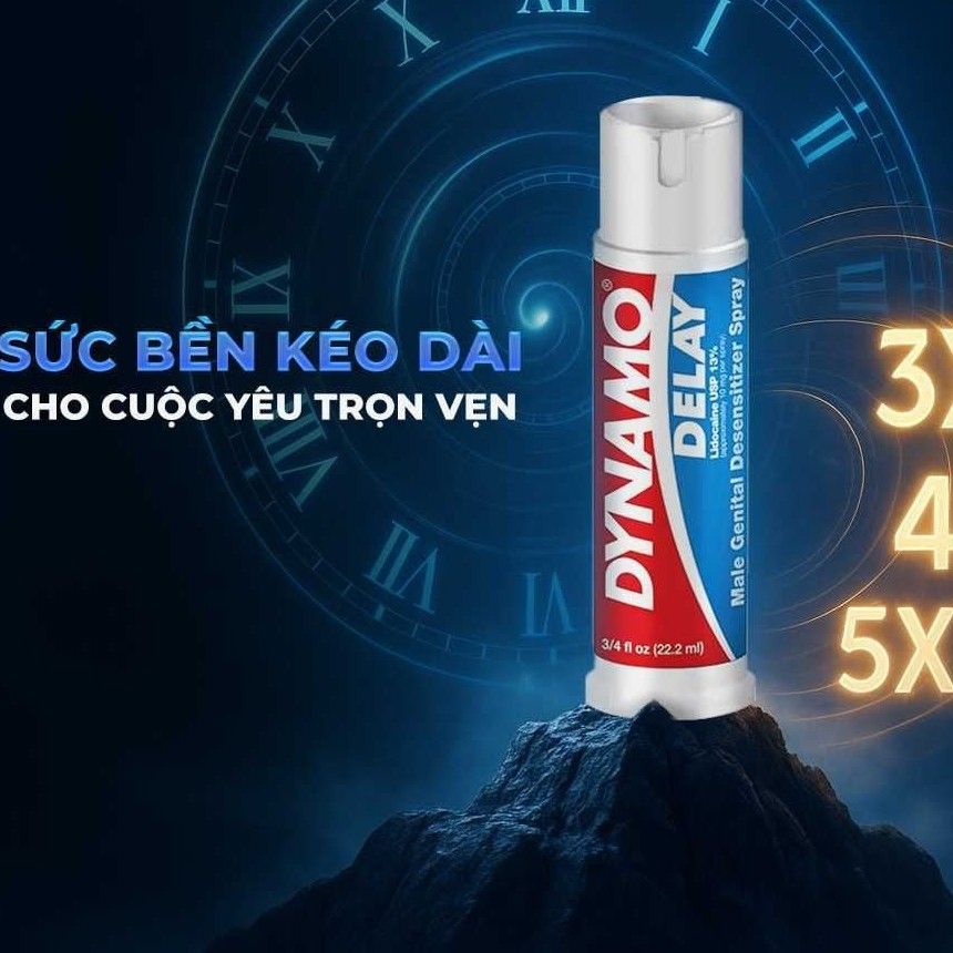 Chai xịt Dynamo Delay 22ml