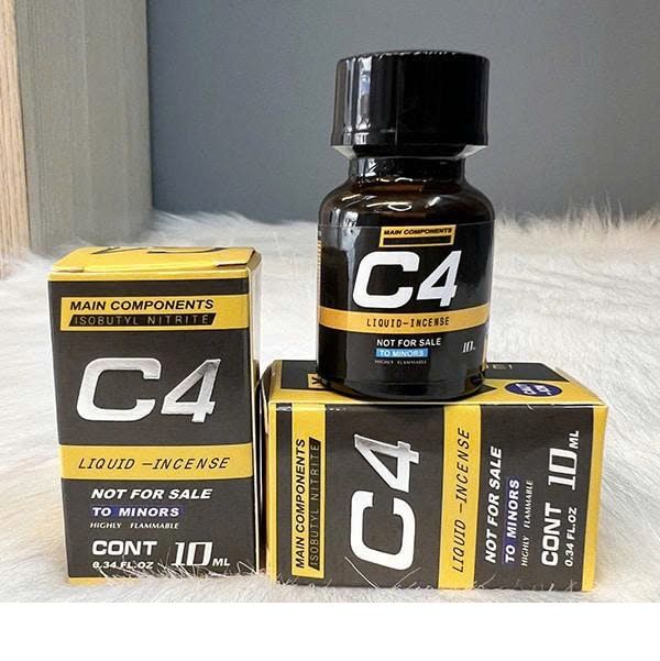 Chai h&iacute;t Popper PWD USA C4 Black Yellow