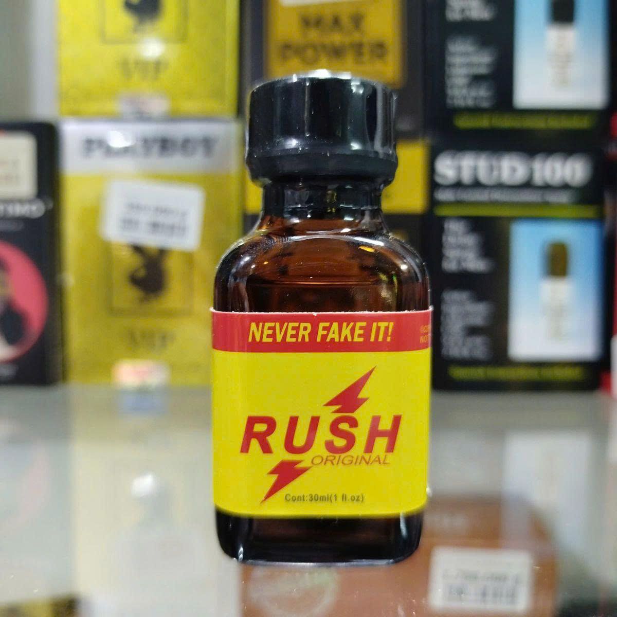 Chai h&iacute;t Popper PWD USA Rush Original Yellow
